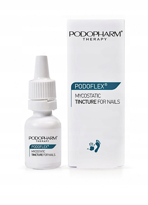 Podopharm, PODOFLEX®, mykostatyczna tinktura na grzybicę paznokci, 10 ml