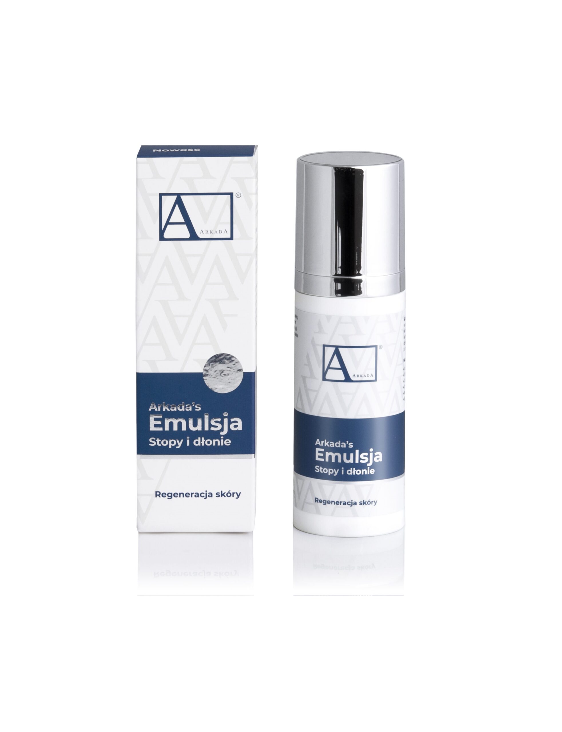 Arkada, Emulsja Stopy i dłonie, Regeneracja skóry, 75 ml