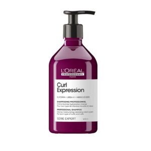 L'Oréal, Curl Expression, kremowy szampon oczyszczający do włosów kręconych i suchych, 500ml